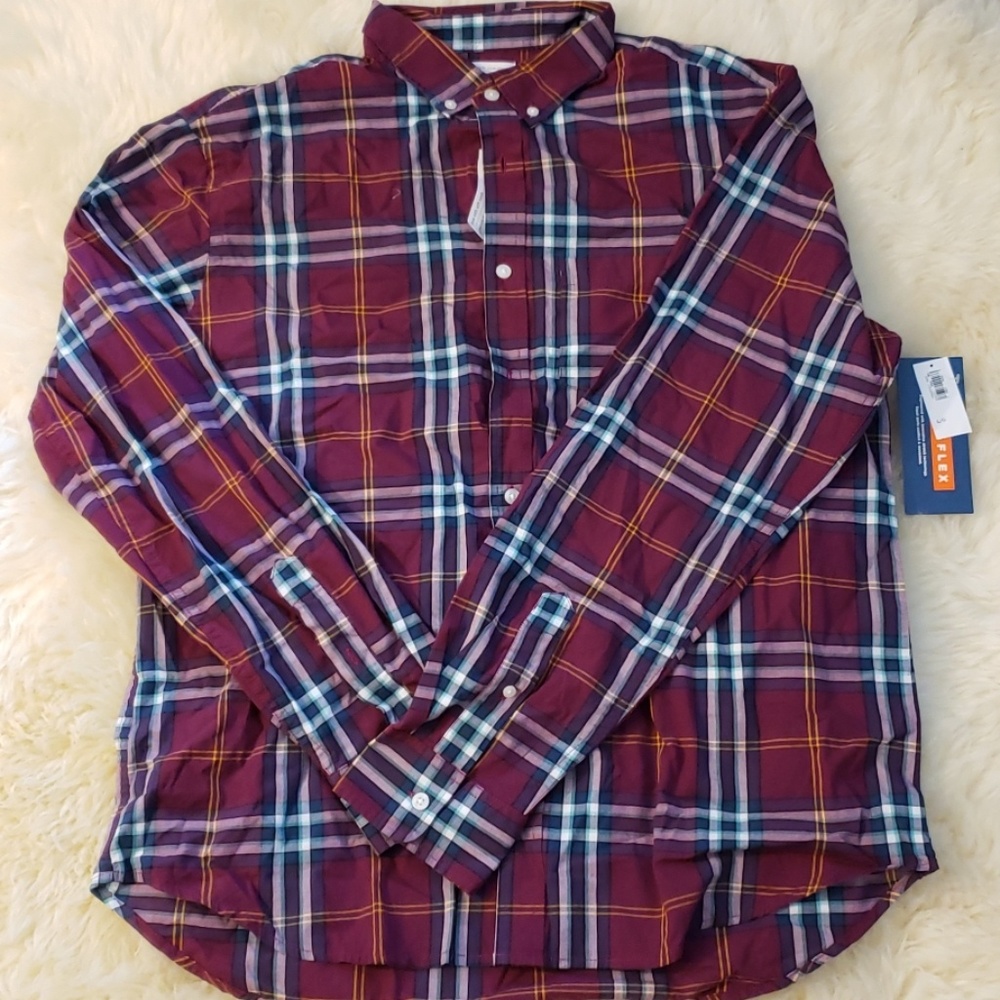 Brand-new Old Navy men's plaid shirt